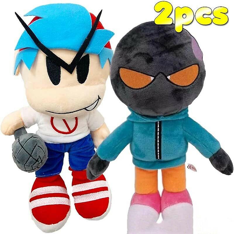 Venta Internacional - Juego De Peluche Friday Night Funkin Whitty + Boyfriend De 2