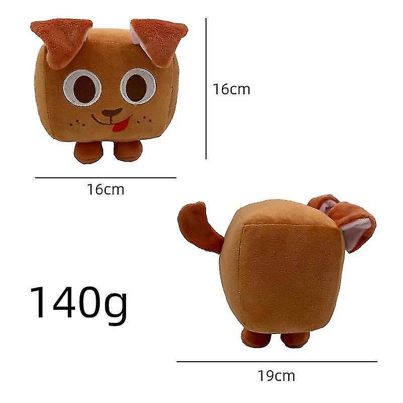 Foto 3 pulgar | Venta Internacional - Peluche Big Games Cat Pet Simulator X Square Cat Plush