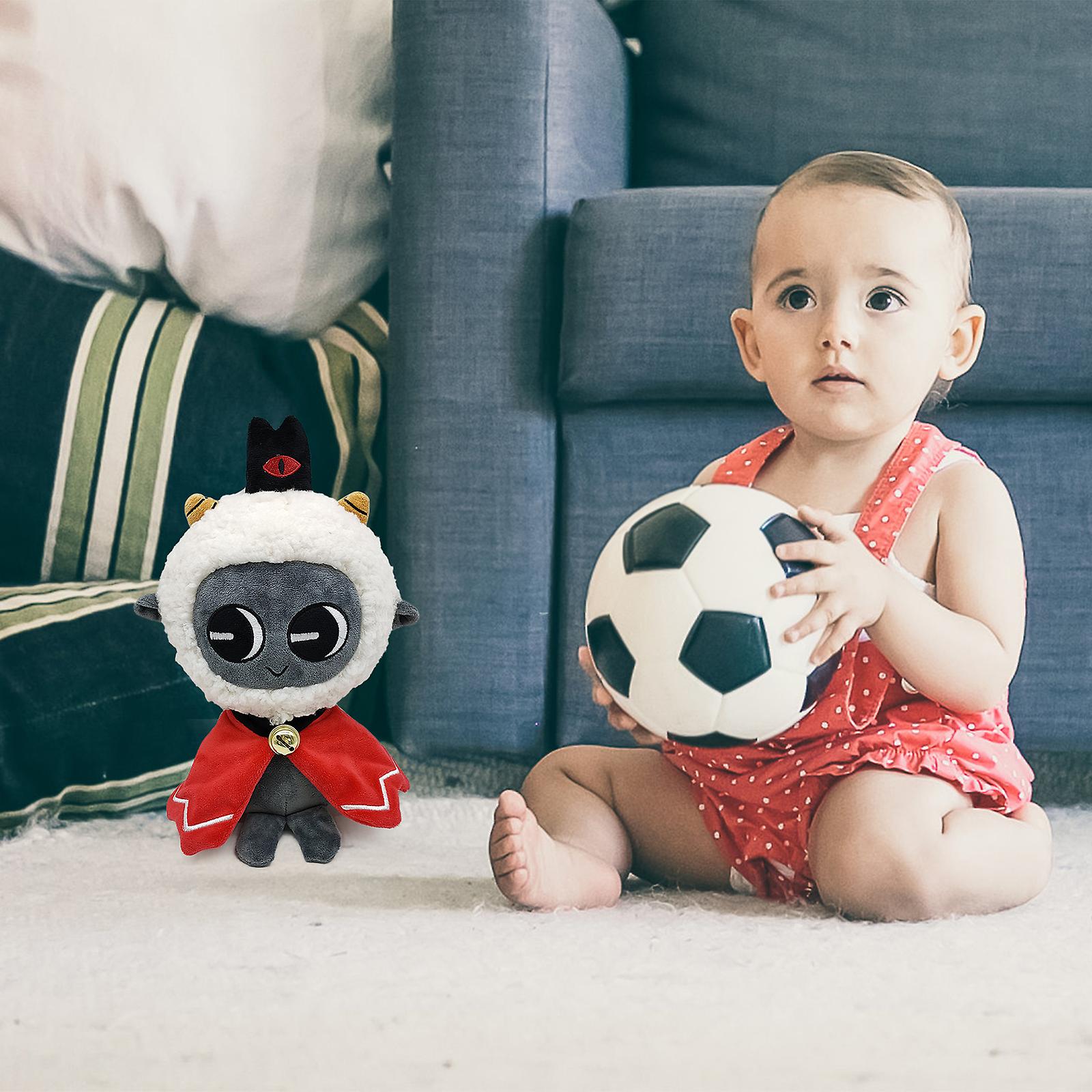 Foto 4 | Venta Internacional - Muñeca De Peluche Cult Of The Lamb, 26 Cm, Bonito Peluche De Cordero