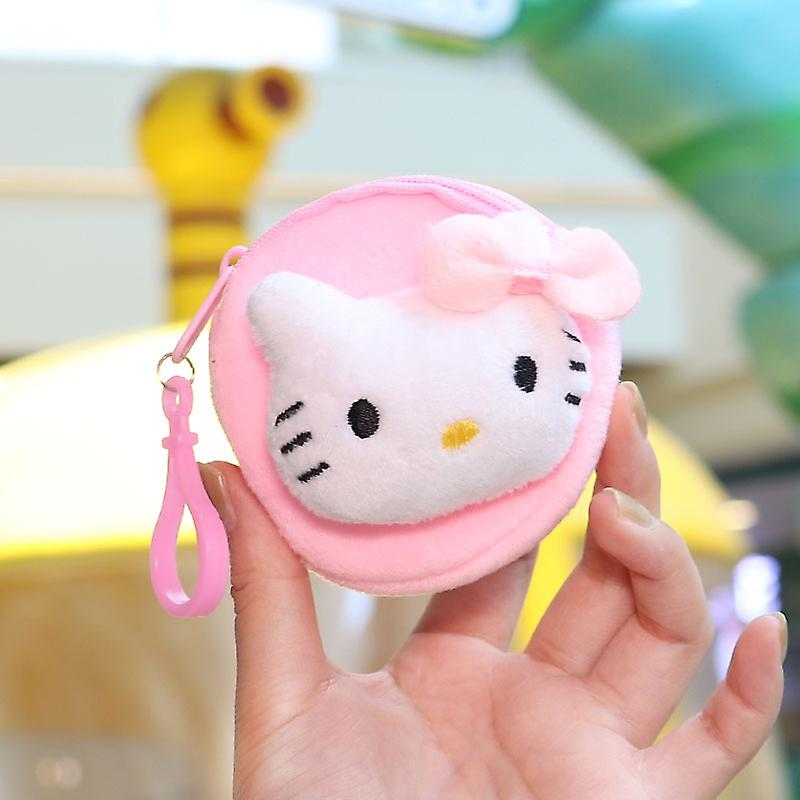 Foto 2 pulgar | Venta Internacional - Bolso De Felpa Sanrio Kuromi Kitty Relleno Con Algodón Pp