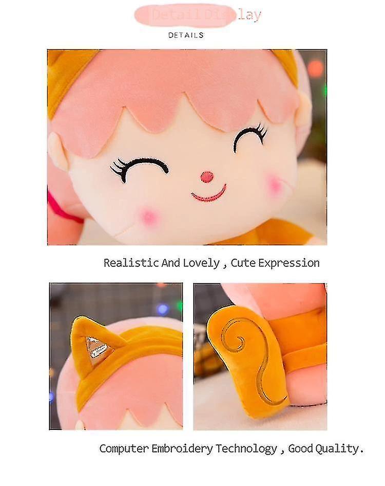 Foto 4 pulgar | Venta Internacional - Almohada De Peluche Con Forma De Ardilla, 25 Cm, Para Niñas Que Duermen En La Cama