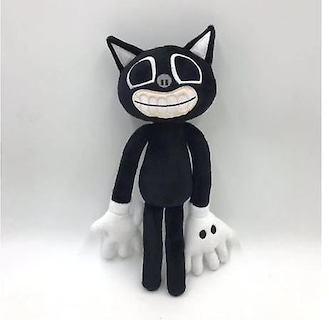 Foto 1 | Venta Internacional - Muñeco De Peluche Con Cabeza De Sirena Con Forma De Gato, Negro, Blanco Y Marrón, 32 Cm