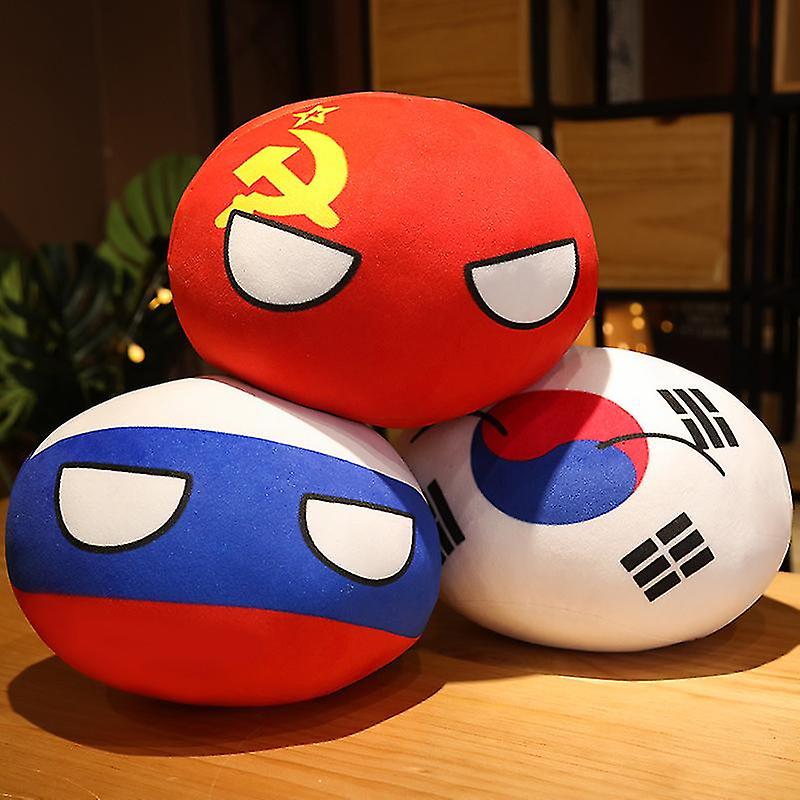 Foto 3 | Venta Internacional - Pelota Colgante De Peluche Con Bandera Nacional De Polonia, 10-40 Cm