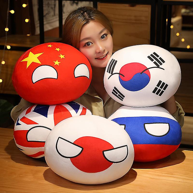 Foto 5 pulgar | Venta Internacional - Pelota Colgante De Peluche Con Bandera Nacional De Polonia, 10-40 Cm