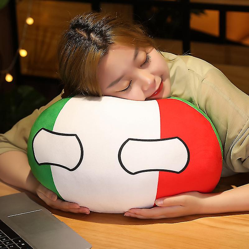 Foto 6 pulgar | Venta Internacional - Pelota Colgante De Peluche Con Bandera Nacional De Polonia, 10-40 Cm