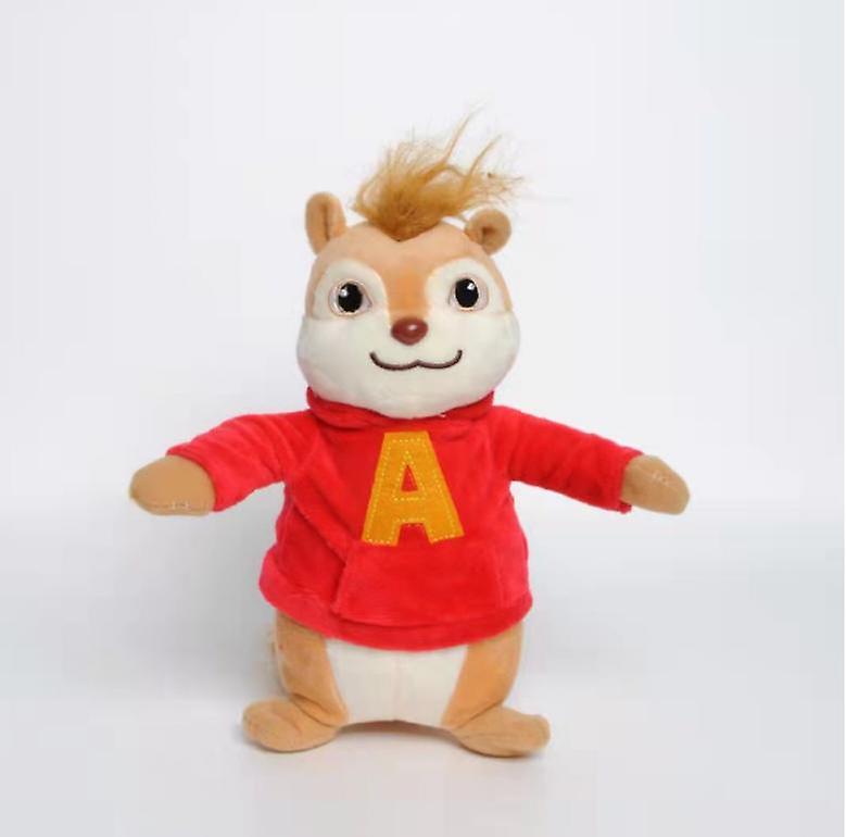 Foto 3 pulgar | Venta Internacional - Muñecos De Peluche Alvin And The Chipmunks, 20 Cm, 3 Unidades, Para Niños