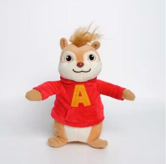 Foto 2 | Venta Internacional - Muñecos De Peluche Alvin And The Chipmunks, 20 Cm, 3 Unidades, Para Niños