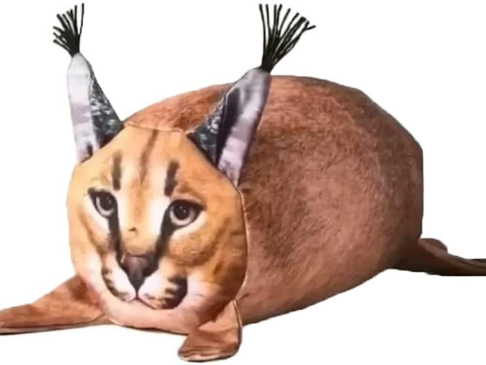 Foto 6 pulgar | Venta Internacional - Peluche De Peluche Big Floppa Con Dibujos Animados De Gato, 25 Cm De Alto, Con Algodón Poliprop