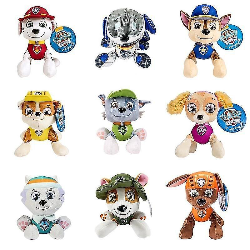 Foto 3 pulgar | Venta Internacional - (2) Peluche De 20 Cm De La Patrulla Canina: Ryder, Marshall, Chase, Skye