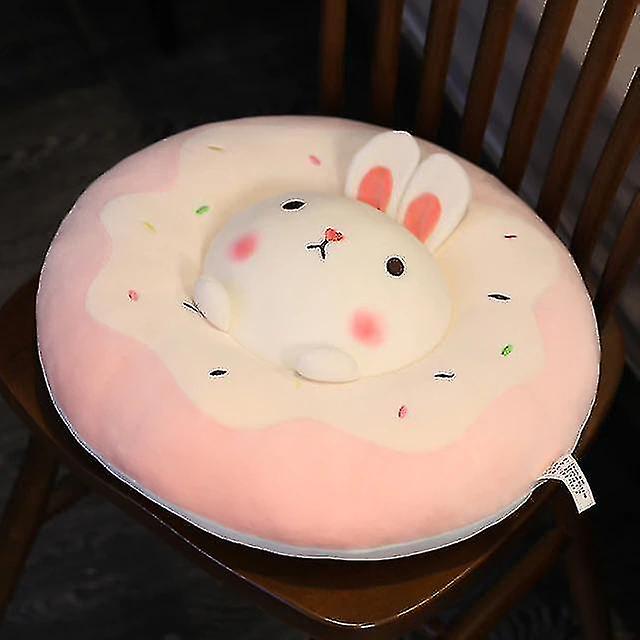 Foto 2 pulgar | Venta Internacional - Almohada De Felpa Con Forma Redonda De Rosquillas, 40 Cm, Forma Redonda, Pingüino Shiba Inu Rabbi