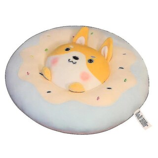 Foto 2 | Venta Internacional - Almohada De Felpa Con Forma Redonda De Rosquillas, 40 Cm, Forma Redonda, Pingüino Shiba Inu Rabbi
