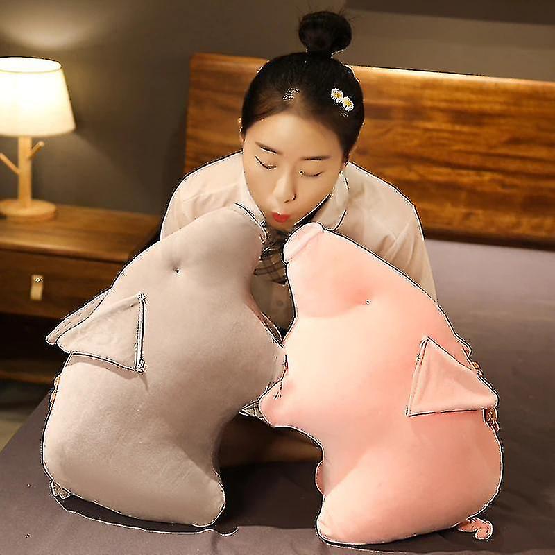 Foto 3 pulgar | Venta Internacional - Almohada De Peluche Con Forma De Cerdo, Peluche, Peluche, Para Niñas, 30 Cm