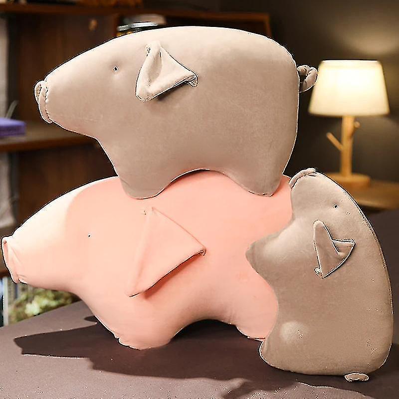 Foto 4 pulgar | Venta Internacional - Almohada De Peluche Con Forma De Cerdo, Peluche, Peluche, Para Niñas, 30 Cm