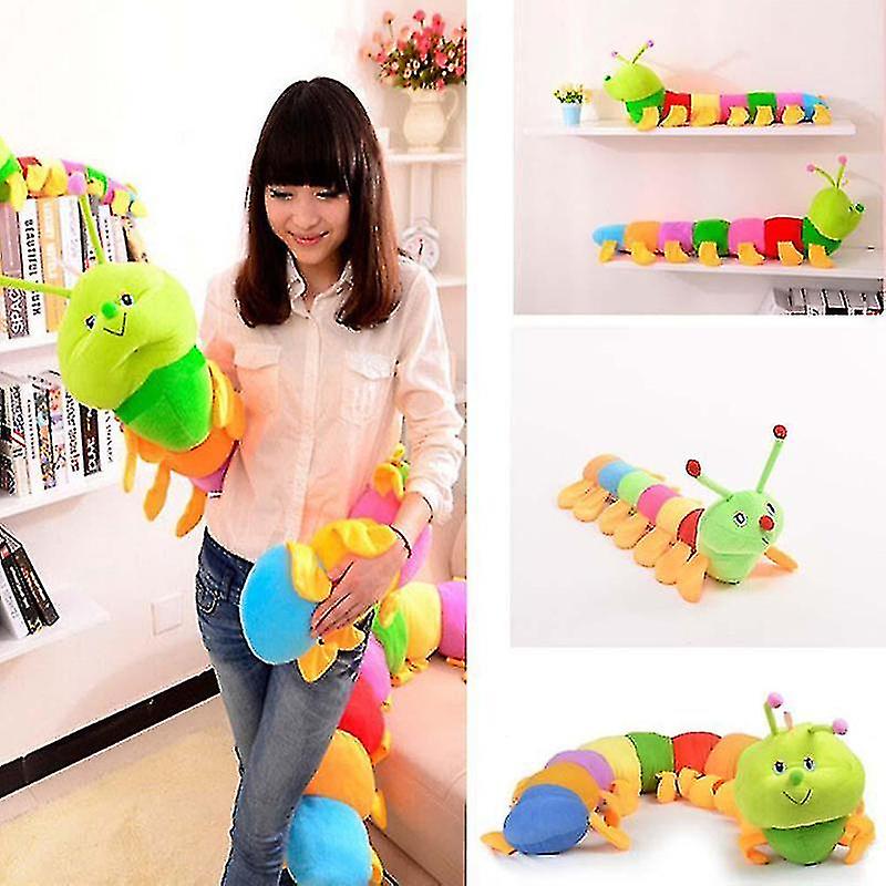 Foto 4 pulgar | Venta Internacional - Muñeca De Peluche Con Forma De Oruga, 50 Cm, Para Niños Y Adultos