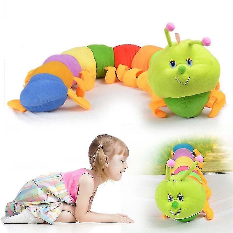 Foto 5 pulgar | Venta Internacional - Muñeca De Peluche Con Forma De Oruga, 50 Cm, Para Niños Y Adultos