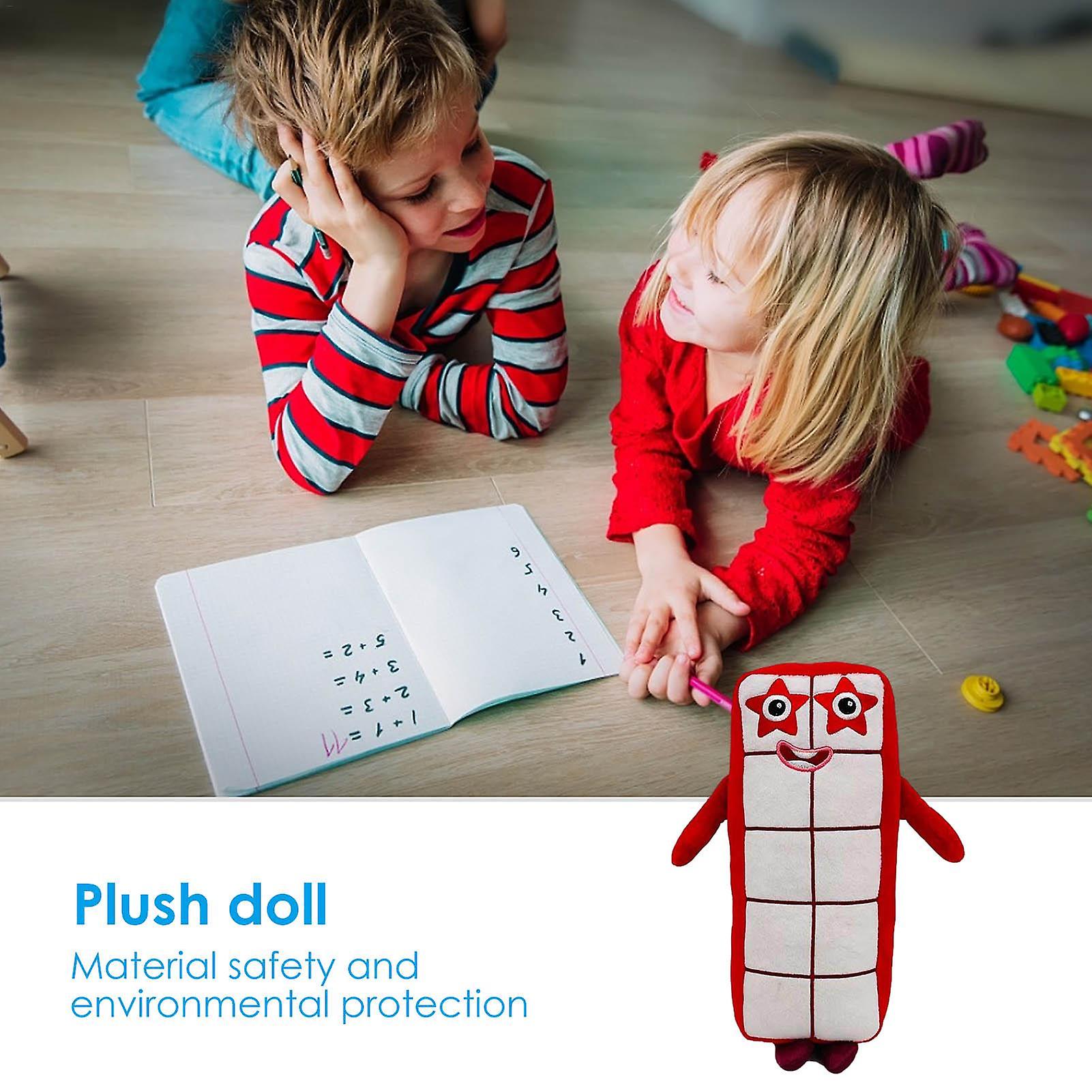 Foto 5 pulgar | Venta Internacional - Lindo Juguete De Peluche Con Bloques Numéricos Animados Para Niños