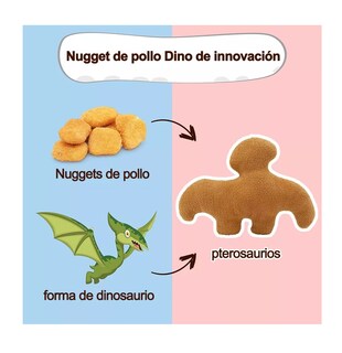 Foto 2 | Juguete de Peluche Dinosauro Café