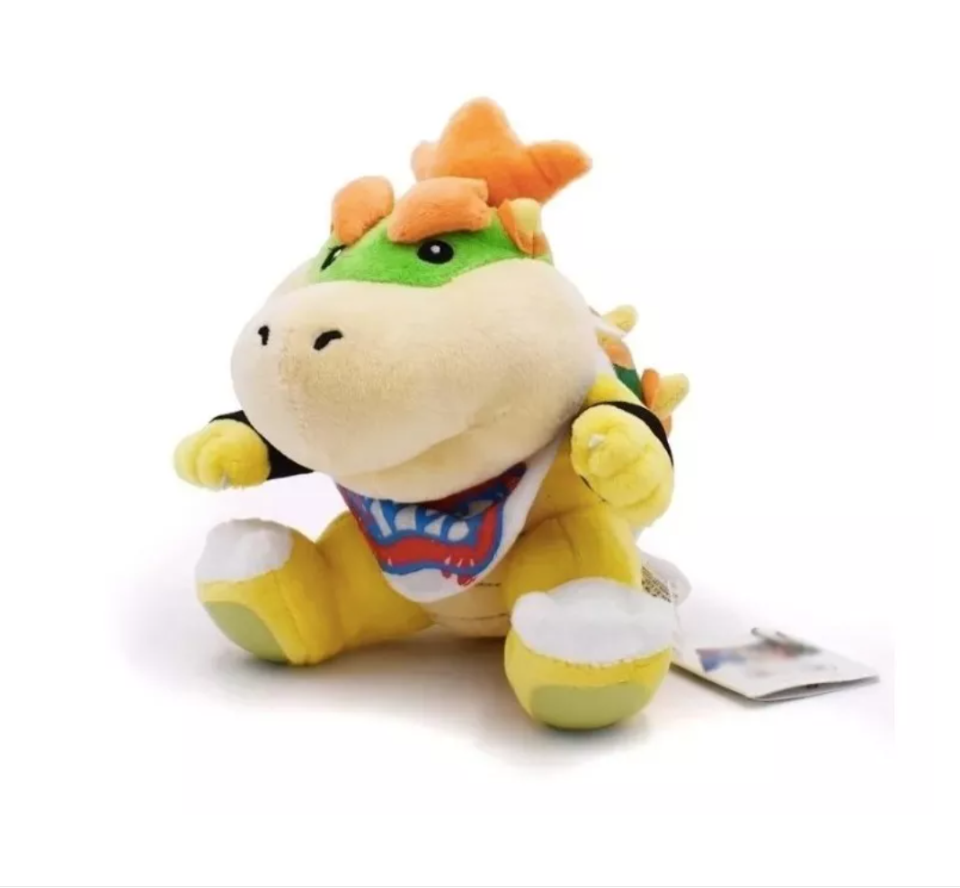 Foto 2 pulgar | Peluche Bowser Jr Koopa Kid 18 Cm Super Mario Bros