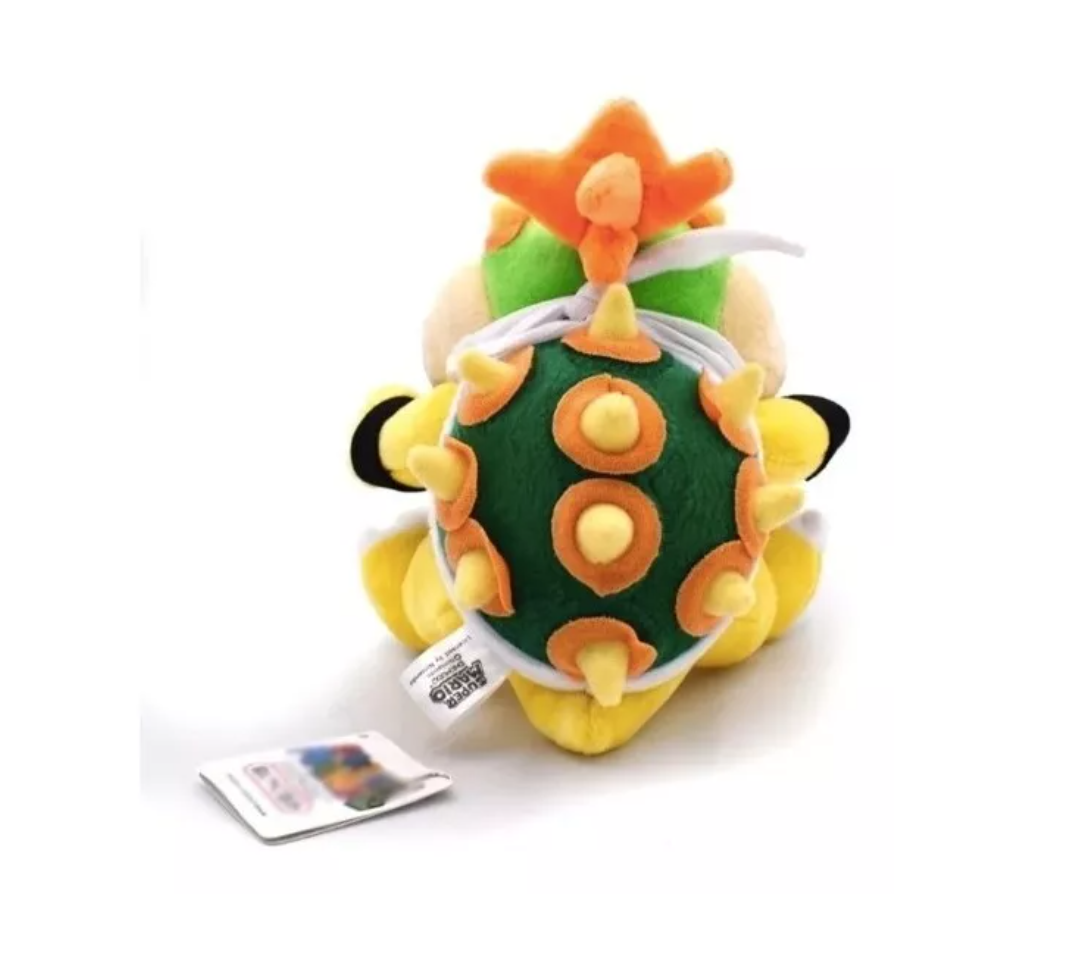 Foto 3 pulgar | Peluche Bowser Jr Koopa Kid 18 Cm Super Mario Bros