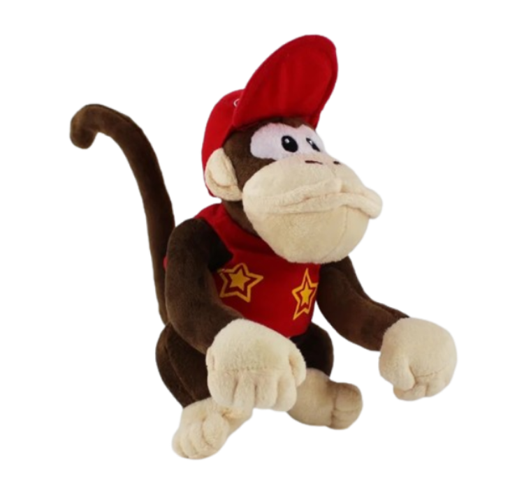 Peluche Diddy Kong Super Mario Bros Nintendo 20 Cm
