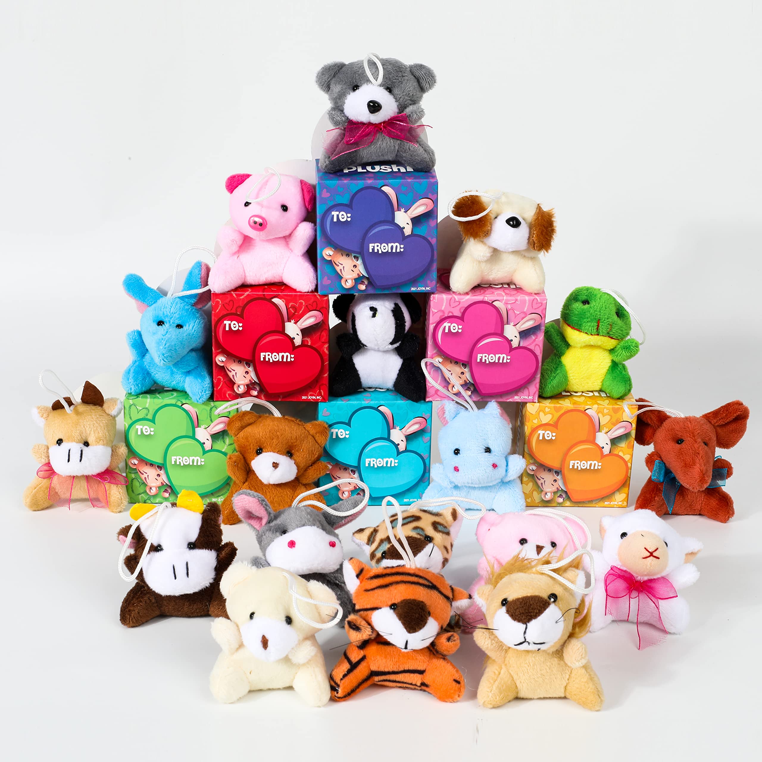 Foto 5 pulgar | Juguetes de Peluche Joyin Cajas con Forma de Corazón 24 Unidades - Venta Internacional