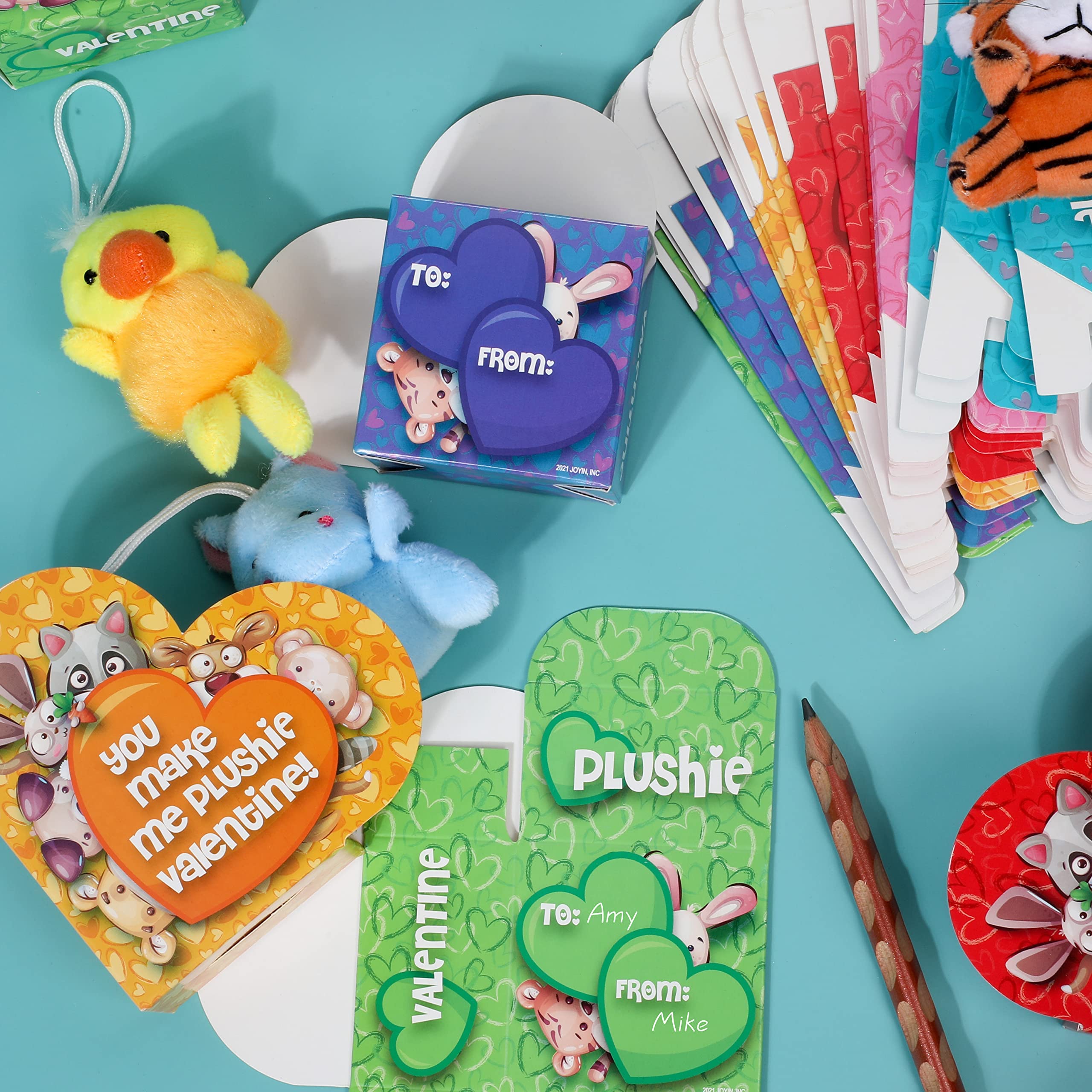 Foto 8 pulgar | Juguetes de Peluche Joyin Cajas con Forma de Corazón 24 Unidades - Venta Internacional