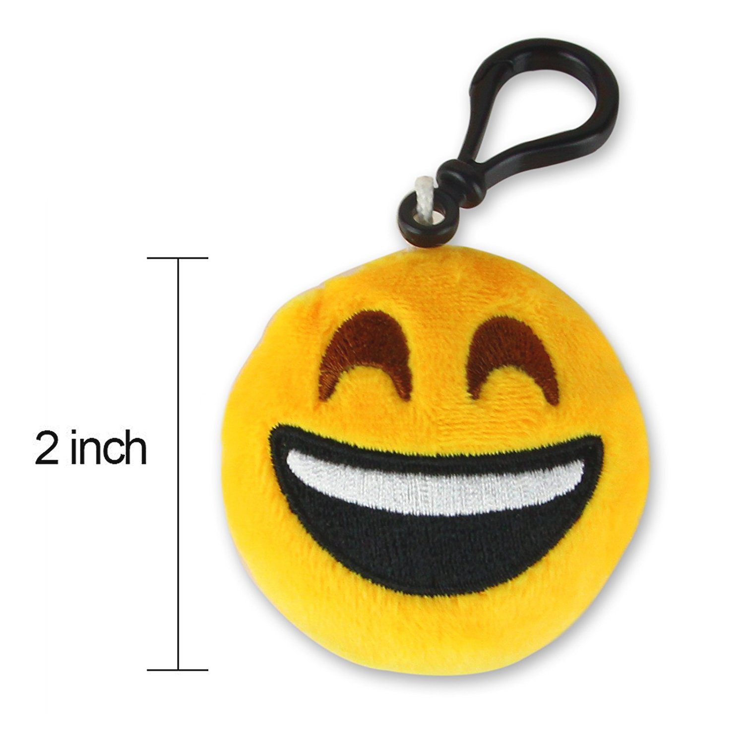 Foto 4 pulgar | Llavero De Felpa Con Emoticonos Dreampark Paquete de 80 Unidades para Fiestas Infantiles - Venta Internacional
