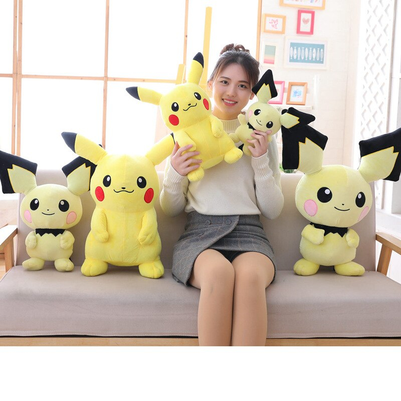 Foto 3 pulgar | Muñeco De Peluche De Dibujos Animados De Pikachu Para Niños Y Adultos - 32/43/6 - Venta Internacional.