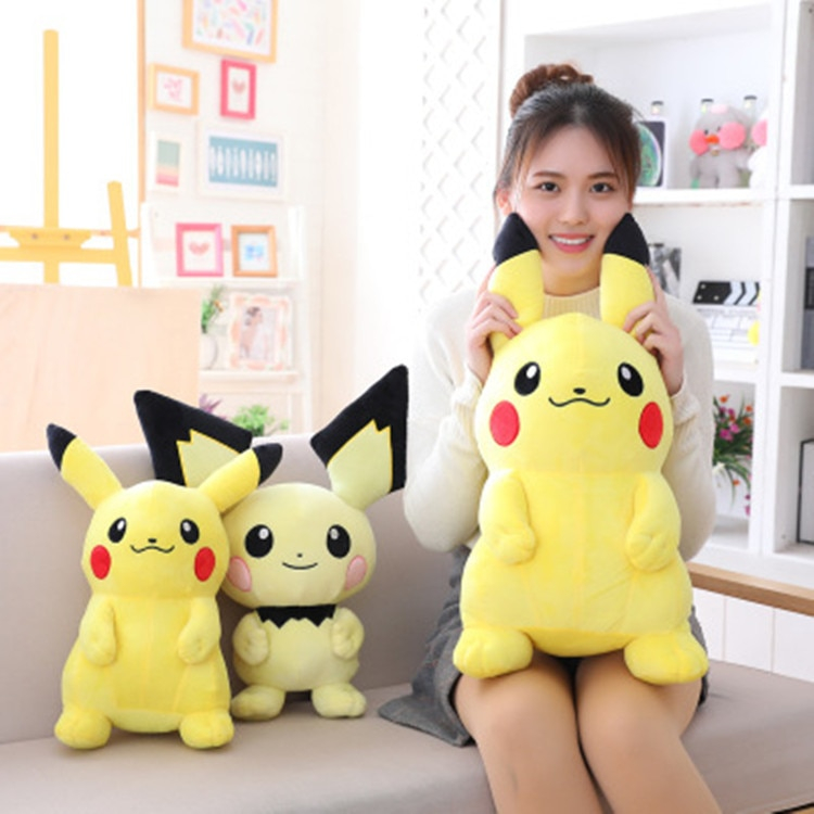 Foto 4 pulgar | Muñeco De Peluche De Dibujos Animados De Pikachu Para Niños Y Adultos - 32/43/6 - Venta Internacional.