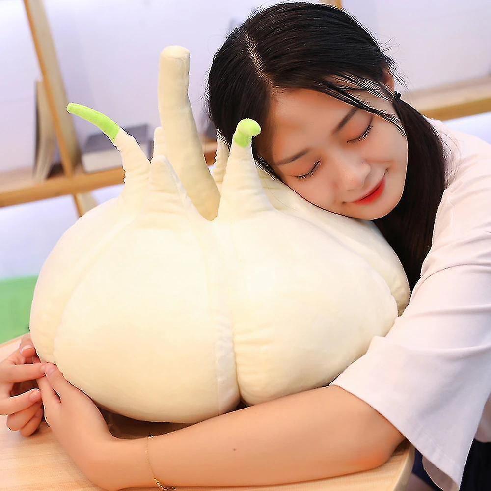 Foto 3 pulgar | Juguete De Peluche Con Forma De Ajo Y Verduras, 40 Cm - Venta Internacional.