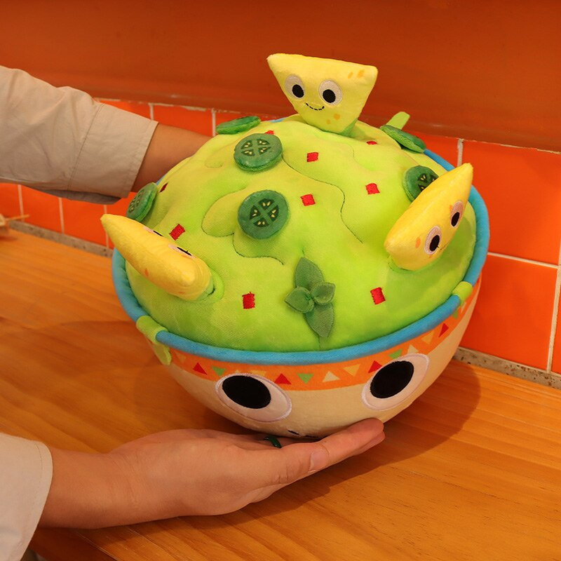 Foto 3 pulgar | Almohada De Felpa Con Forma De Galleta Y Forma Divertida De Ensalada De 30 Cm Para Niños Mayores De  - Venta Interna
