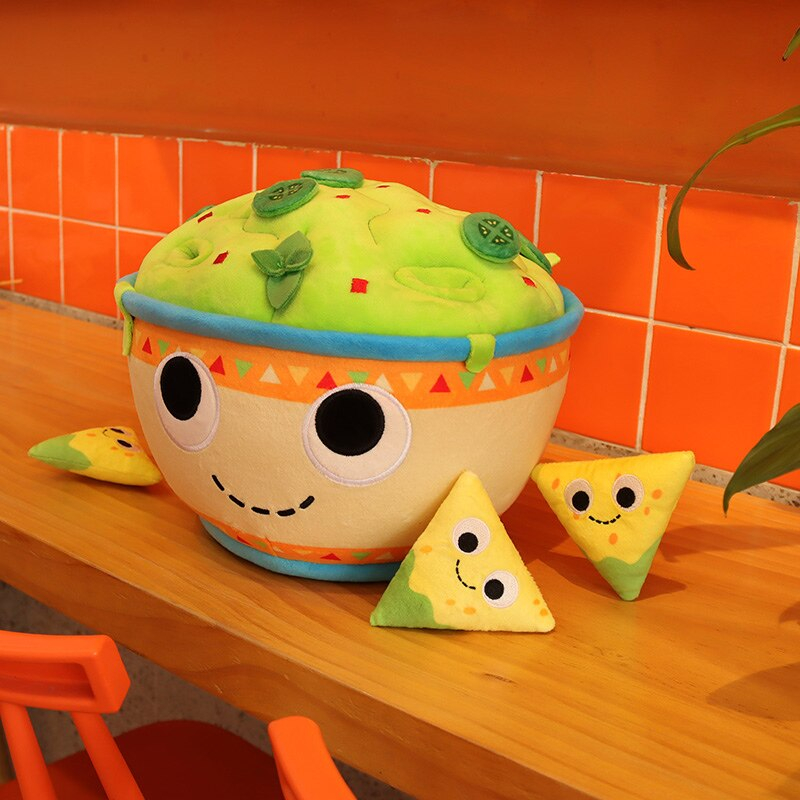 Foto 5 pulgar | Almohada De Felpa Con Forma De Galleta Y Forma Divertida De Ensalada De 30 Cm Para Niños Mayores De  - Venta Interna