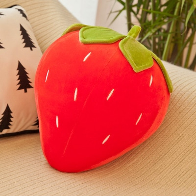 Foto 2 pulgar | Almohada De Felpa League Of Loveliness Lol Strawberry 50 Cm - Venta Internacional.