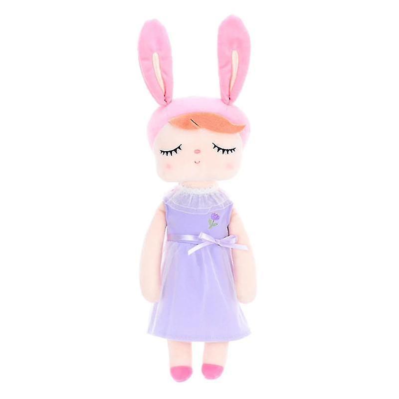Foto 2 pulgar | Vestido De Peluche Con Orejas Rosas De Terciopelo Suave De Cristal, 43 Cm - Venta Internacional.