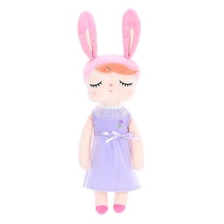 Foto 1 | Vestido De Peluche Con Orejas Rosas De Terciopelo Suave De Cristal, 43 Cm - Venta Internacional.