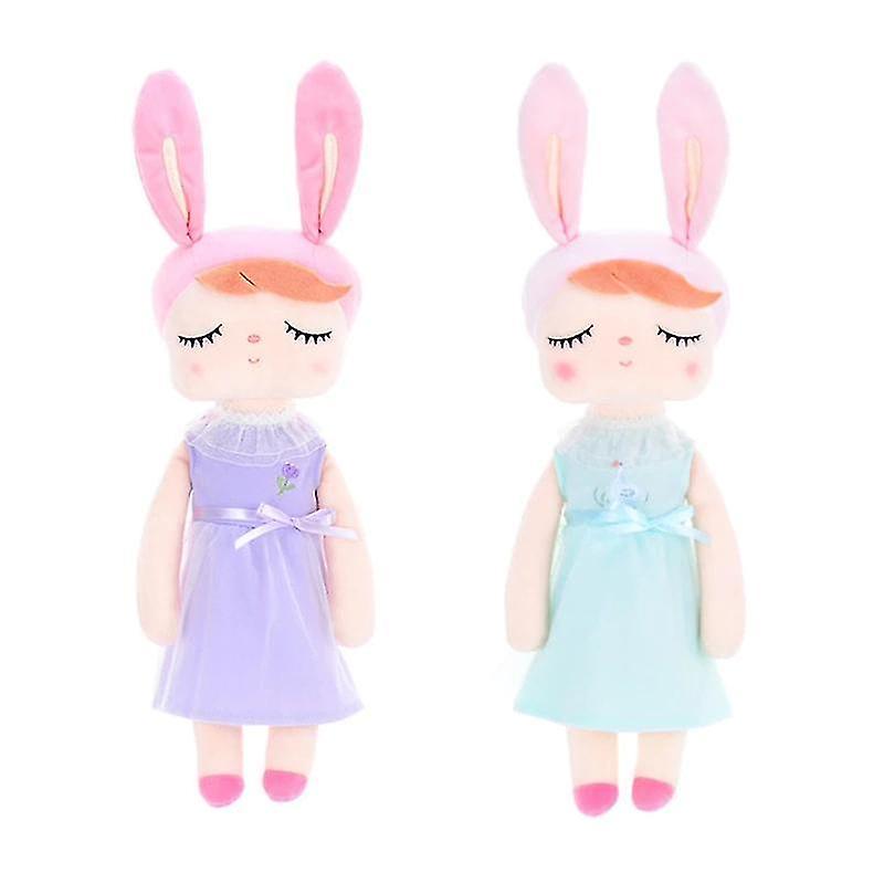 Foto 4 pulgar | Vestido De Peluche Con Orejas Rosas De Terciopelo Suave De Cristal, 43 Cm - Venta Internacional.