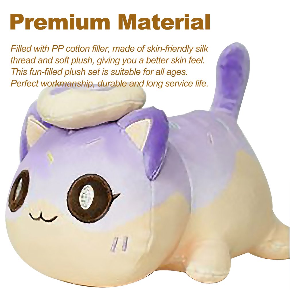 Foto 6 pulgar | Cojín De Peluche Con Forma De Gato, Muñeco De Peluche, 25 Cm, Para Niños - Venta Internacional.