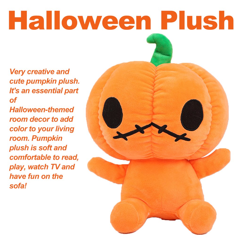 Foto 4 pulgar | Almohada De Peluche Con Relleno De Calabaza Y Verduras - Venta Internacional.