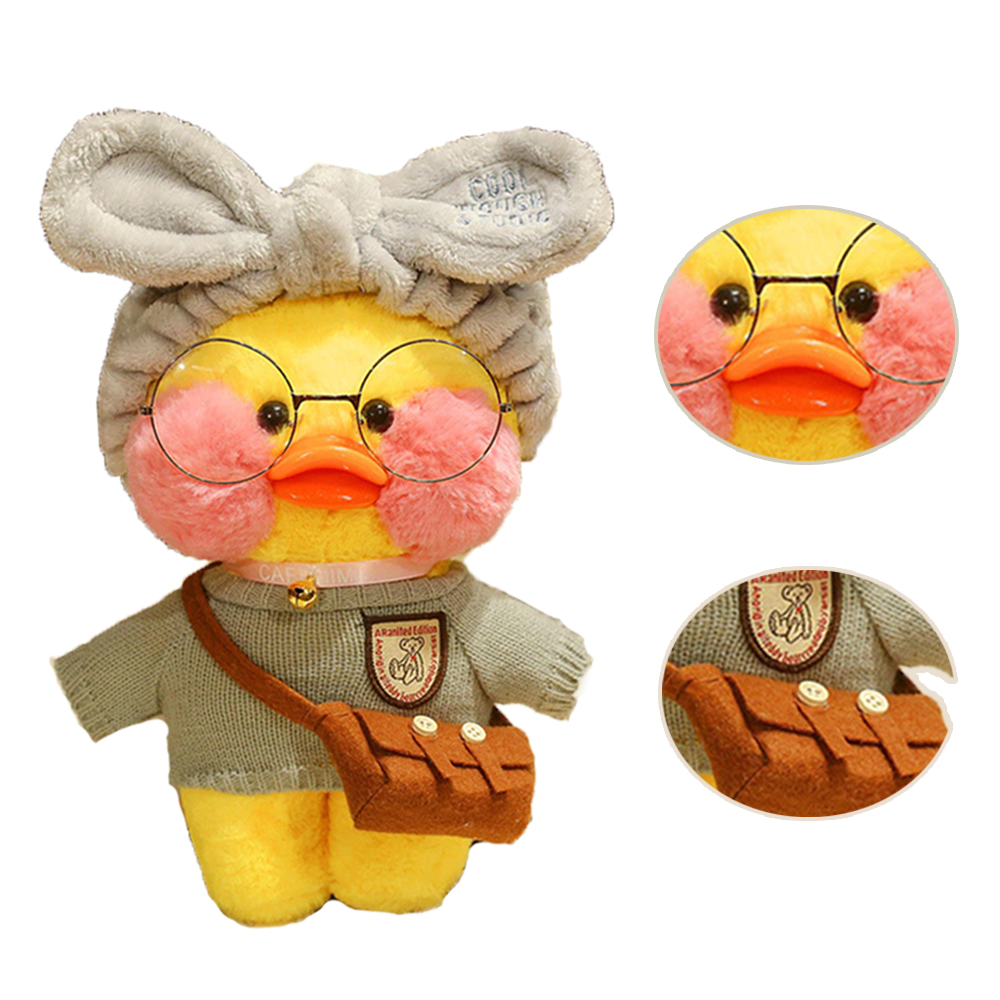 Foto 4 pulgar | Peluche Con Forma De Pato Lalafanfan Con Accesorios, 30 Cm Y Más De 3 Años - Venta Internacional.