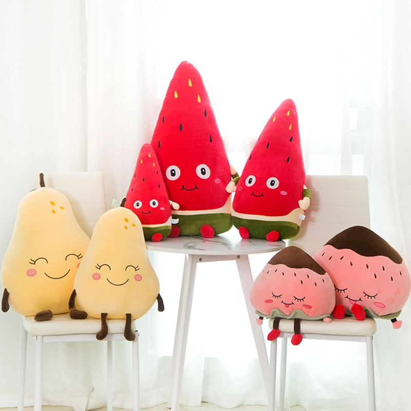Foto 4 pulgar | Muñeca De Peluche Arrydrry, Linda Fruta, Sandía Y Fresa - Venta Internacional.