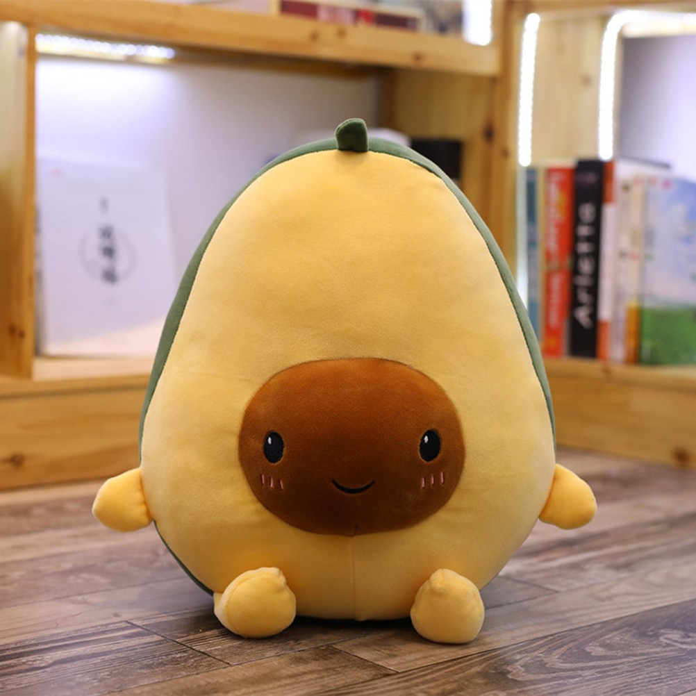 Foto 4 pulgar | Peluche Aukuk Cute Fruit Aguacate, 30 Cm, Para Bebés Y Niños - Venta Internacional.