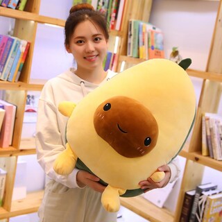 Foto 4 | Peluche Aukuk Cute Fruit Aguacate, 30 Cm, Para Bebés Y Niños - Venta Internacional.