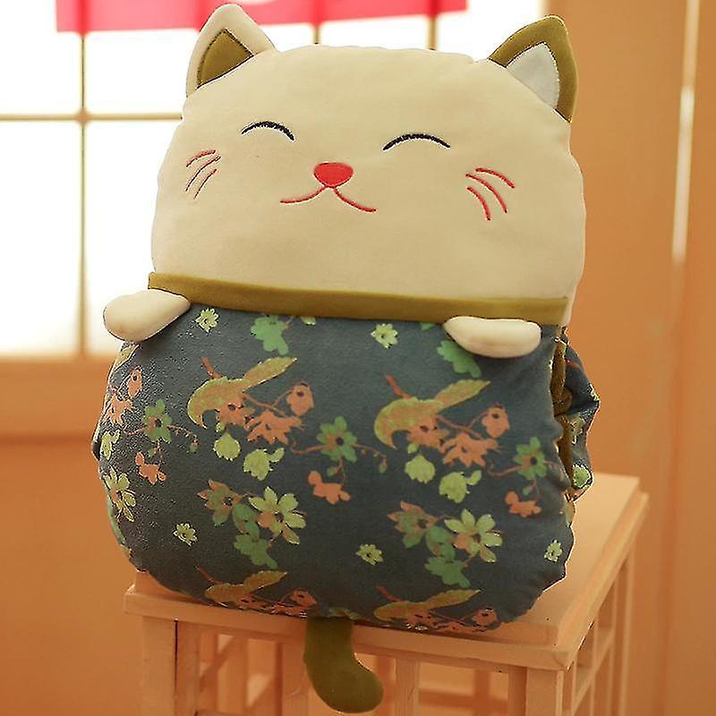 Foto 2 pulgar | Cojín De Sofá Con Forma De Gato De Estilo Chino Plush Doll - Venta Internacional.