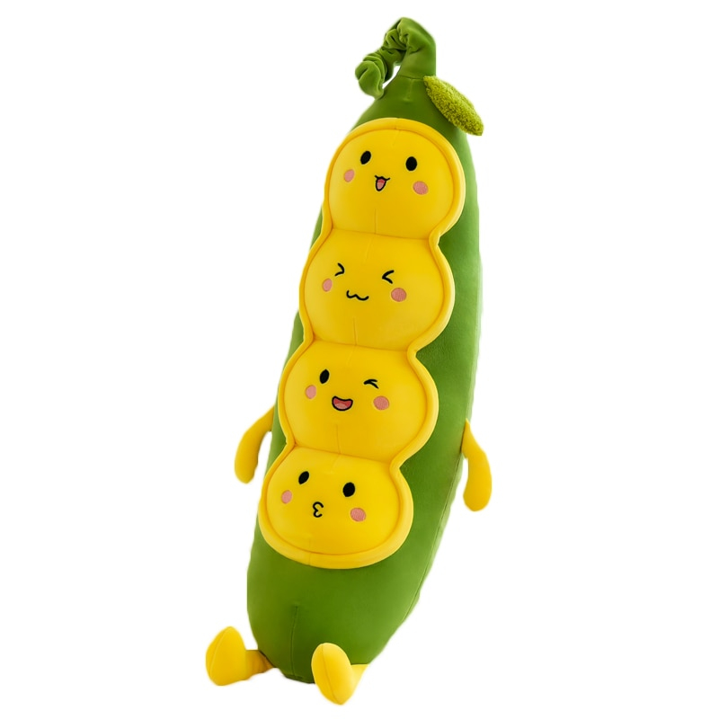 Muñeca De Peluche Kawaii Plant Pea, 50 Cm, Para Niños Y Niñas - Venta Internacional.