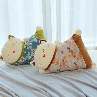 Foto 4 | Cojín De Sofá Con Forma De Gato De Estilo Chino Plush Doll - Venta Internacional.