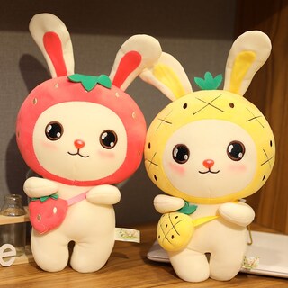 Foto 2 | Nanomuñeca De Peluche Reve Colore Rabbit Fruit Series - Venta Internacional.
