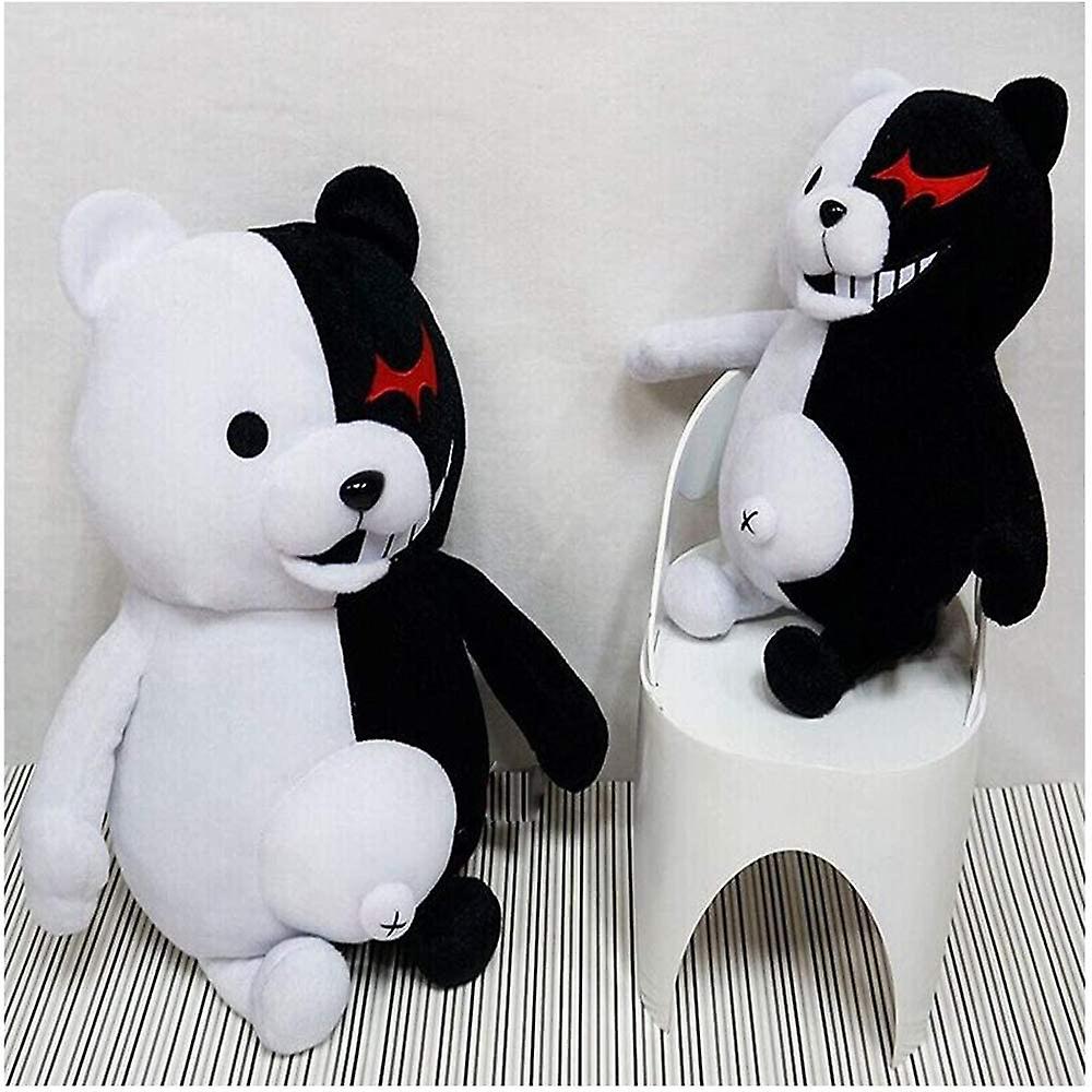 Foto 4 pulgar | Muñeco De Peluche Monocuma Bear Para Niños, Negro Y Blanco, 25 Cm - Venta Internacional.