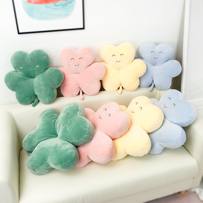 Foto 5 | Cojín Love Clover De Peluche Clover Doll Home - Venta Internacional.