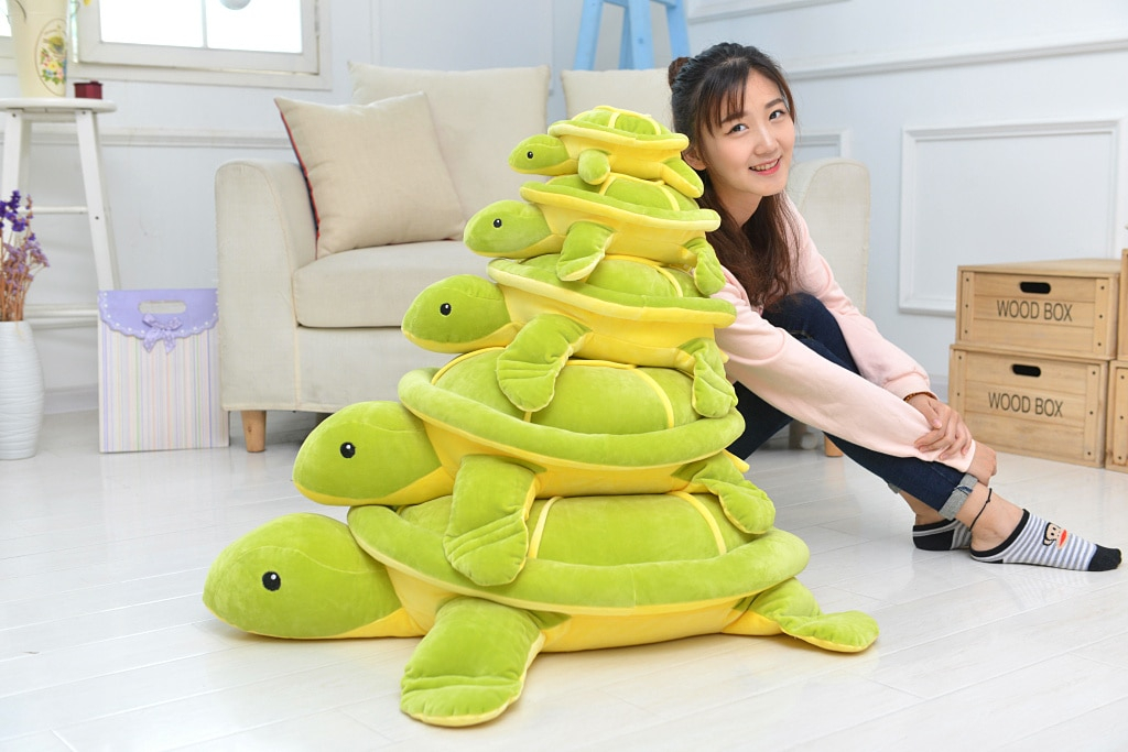 Peluche De Peluche Con Forma De Tortuga, De 30 A 40 Cm, Para Niños De 2 Años O Más - Venta Internacional.