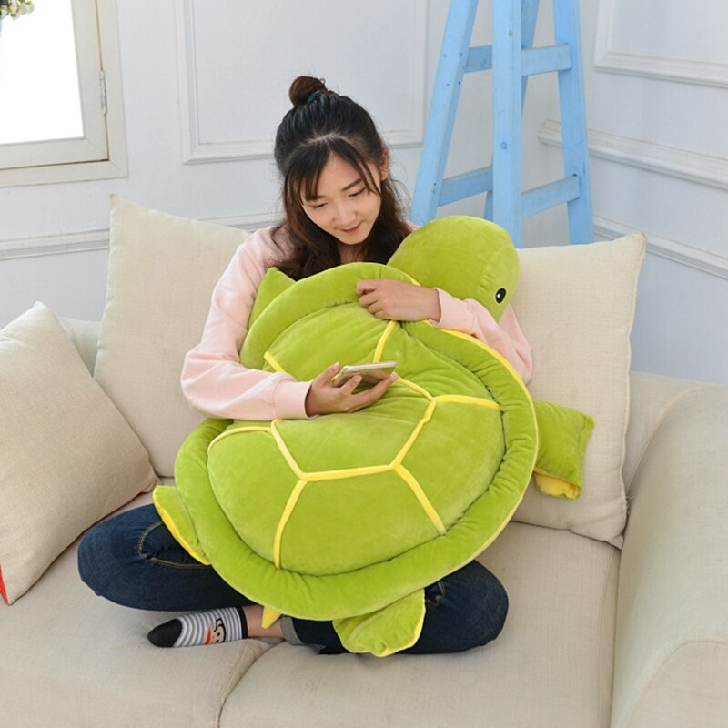 Foto 3 pulgar | Peluche De Peluche Con Forma De Tortuga, De 30 A 40 Cm, Para Niños De 2 Años O Más - Venta Internacional.